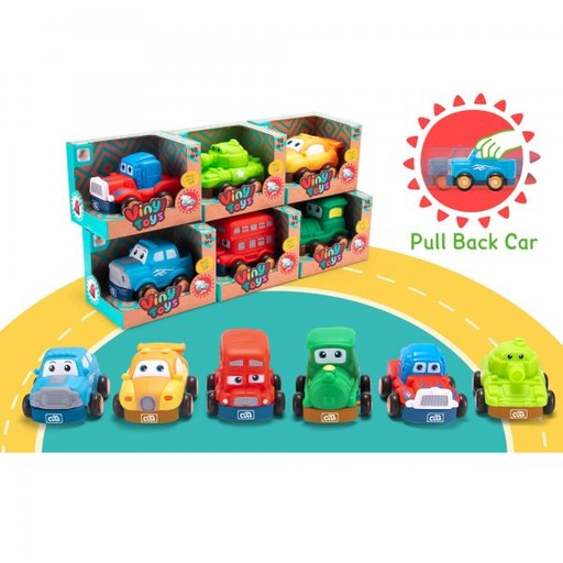 [WWJZD085] Carritos Viny Toys de Fricción 18m+ (443135) Se venden por separado / Venta Unitaria