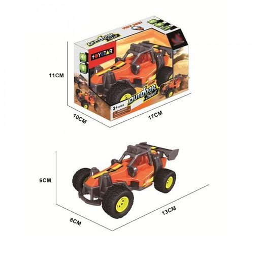 [WW66618P] Carro Outdoor Racing Desert Luz y Sonidos 3a+ (441520)
