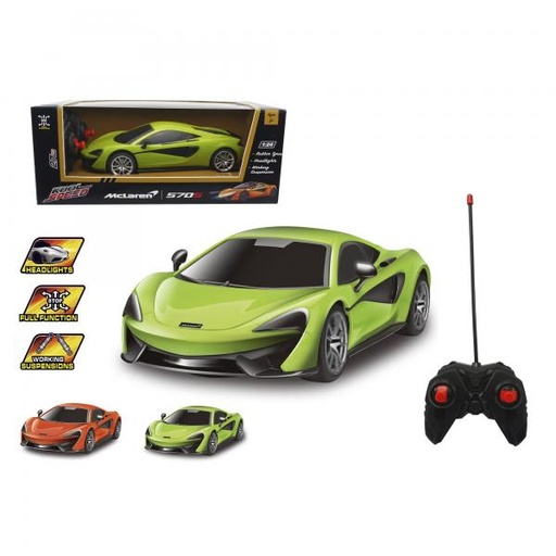 [GX61041] Carro R/C Mclarene 570S 1:24 5a+ / Se venden por separado