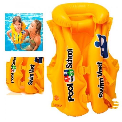 [INT58660] Chaleco Flotador Pool School Unisex 36 Años.
