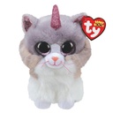 Peluche Beanie Boos Gato Unicornio Azher Mediano