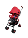 Baby Basics Coche Sombrilla para Bebé Rojo Con Gris Estampado de Animales (439145)
