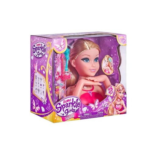 [ZU10097] Cabeza Peinados Estilo Brillo de Chicas 18pzs 3a+