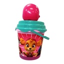 Balde Pequeño con Juguetes de Playa Paw Patrol The Movie Rosado