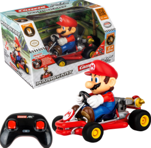 [CC200989] Carro R/C de Mario Kart Mario Bros 6a+ (370200989)