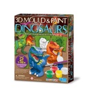 Dinosaurios TRex 3D Moldea y Pinta 5a+