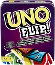 Mattel Games - Juego de Mesa Uno Flip 7a+