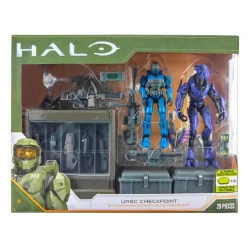 [JZHLW0060] Figura Articuladas Halo Infinite 28 Pzs (Surtido de 2 Se venden por Separado) 8a+