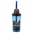 Vaso con Pajilla Jurassic World 360ml