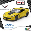 Carro 1:24 2015 Corvette ZO6 Amarillo 3a+