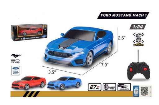 [GX61045] Carro R/C 1;24 Ford Mustang Mach 1  3a+ / Surtido 2 -  Se venden por separado