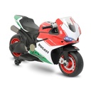 Moto Montable Ducati Bateria 12v Roja Máx 30 Kg
