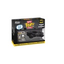 Figura Funko Pop! Bitty Batman With Batmobile Displ/12  3a+
