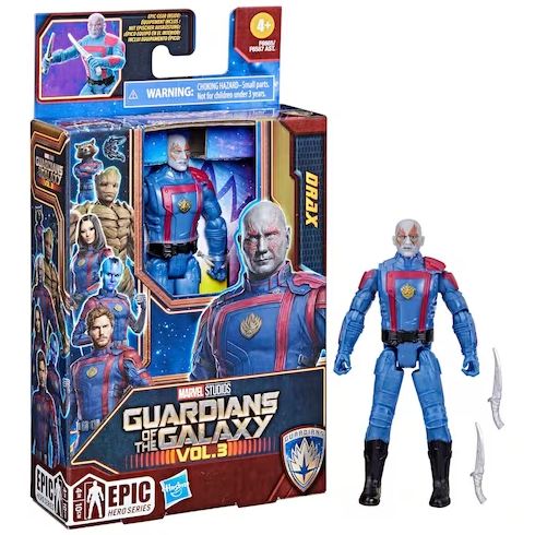 [HBF6587] Figuras Marvel Guardianes de la Galxia V.3 / Surtido de 4 / Se venden por Separado