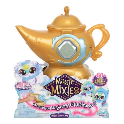 [BT14819] Magic Mixies Lampara del Genios Mágicos Luz Y Sonidos 5a+