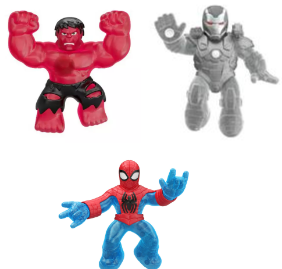 [BT42577] Figura Goo Jit Zu Marvel Heroes 4a+ ( Surtido de 3 Se venden por Separado )