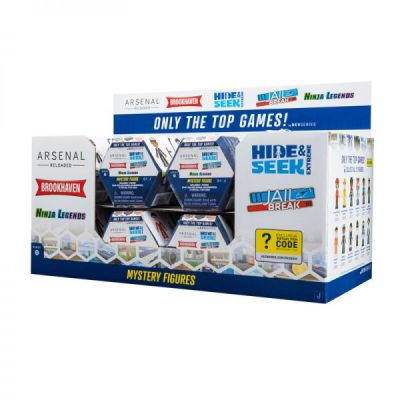 [JZCRS0038] Figuras coleccionables sorpresa. varios modelos. código incluido. Roblox Dev Series 3a+