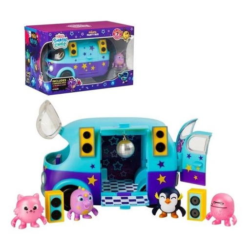 [BTSL9005A] Figura Smashlings Set de Juego Bus Fiesta 3a+ ( Roblox )
