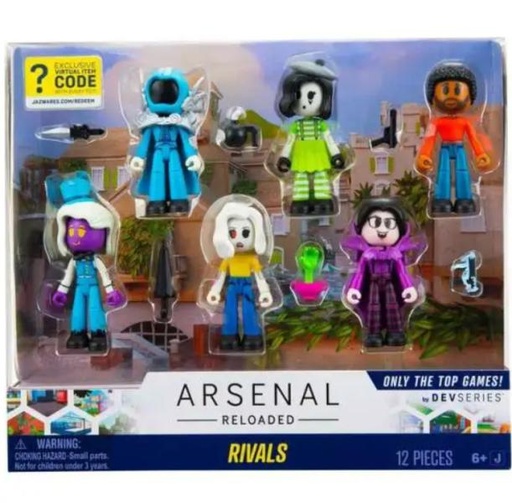 [JZCRS0042] Figuras Roblox Rivales Set de 6 / 6a+