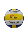 Balón Volleyball PVC 2.5mm #4 Am/Blanco/Negro (20268)