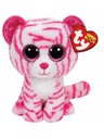 Peluche Beannie Boos Asia Tigre Rosado Regular