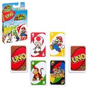 Mattel Games - Juego de Mesa Uno Súper Mario 7a+ (33124)