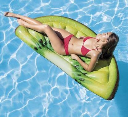 [INT58764] Flotador en Forma de Gajo de Kiwi 1.78x85cm