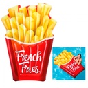Colchón Inflable para Piscina en Forma de Papas Fritas 1.75x1.32cm