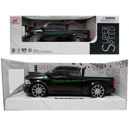 [WW5056] Carro Súper Speed Pickup R/C (RojoNegro) 3a+(432191)