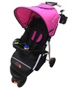 Baby Basics Coche 3 Ruedas Rosado 636m 15Kg Max (439626)