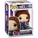 Figura Funko Pop! (968) Marvel What If...? Capitana Carter 3a+