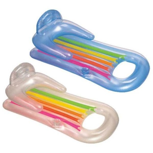 [INT58802] Colchoneta  king kool para Piscina con Respaldo 160x85cm Surt/2