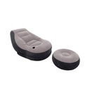 Set de Sillón y Puff Inflables 100Kg Max