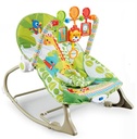 Baby Basics Silla Mecedora Vibradora Musical León 18kg Max 0m+ (69821)