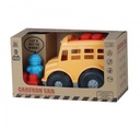 Bus Escolar con 9 pzs de Encajar 3a+ (438544)